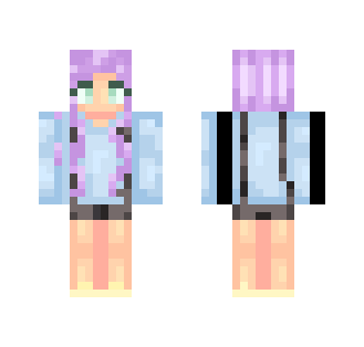 Purple girl ~SpaceMutt~ - Girl Minecraft Skins - image 2