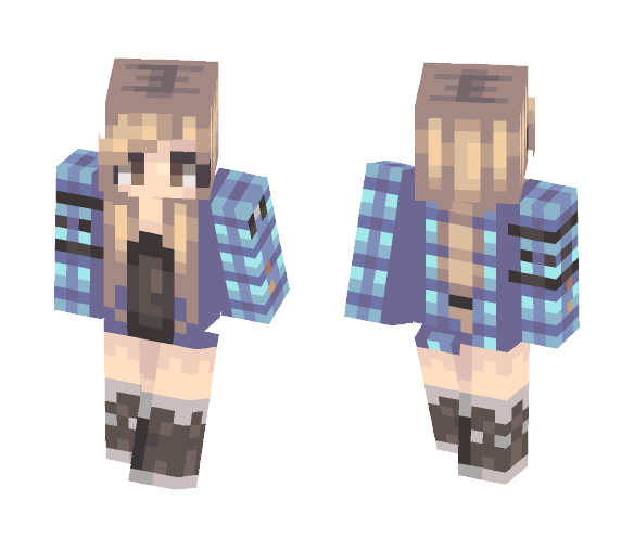 shes the tear in my heart - Female Minecraft Skins - image 1