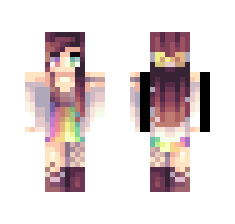 Summer Rainbow - Female Minecraft Skins - image 2