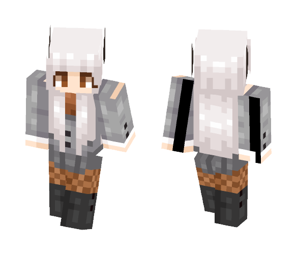 Ater | The Gray Garden - Female Minecraft Skins - image 1
