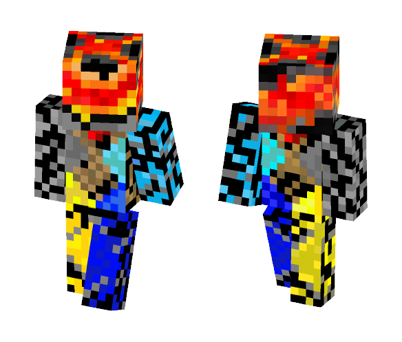 COSMIC FURY - Male Minecraft Skins - image 1