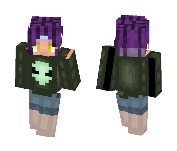 ~Alien-ish girl thing..~ - Girl Minecraft Skins - image 1