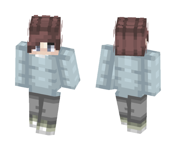Boy with Sweater - Boy Minecraft Skins - image 1