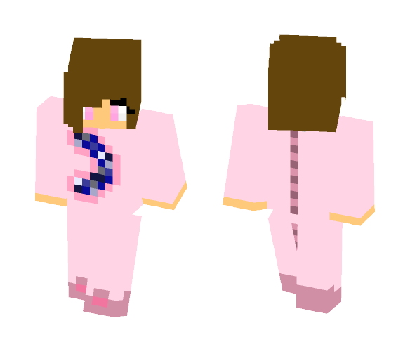 Nightie Girl - Girl Minecraft Skins - image 1