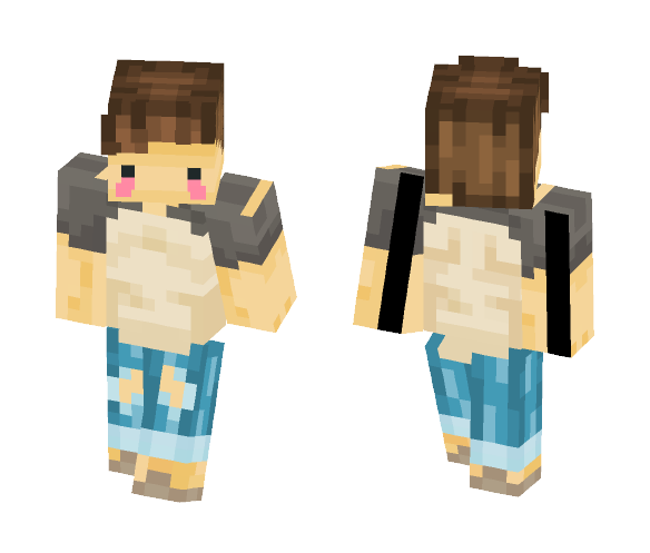 Stylish cute boy - Boy Minecraft Skins - image 1