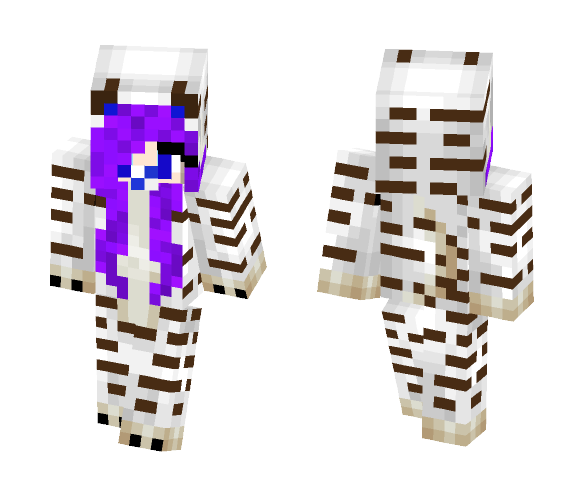 Baby with tiger costume - Baby Minecraft Skins - image 1