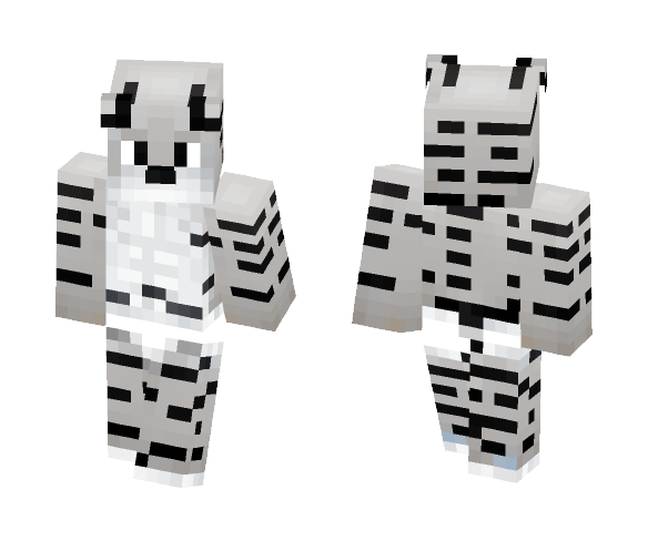 Polar tiger - Male Minecraft Skins - image 1