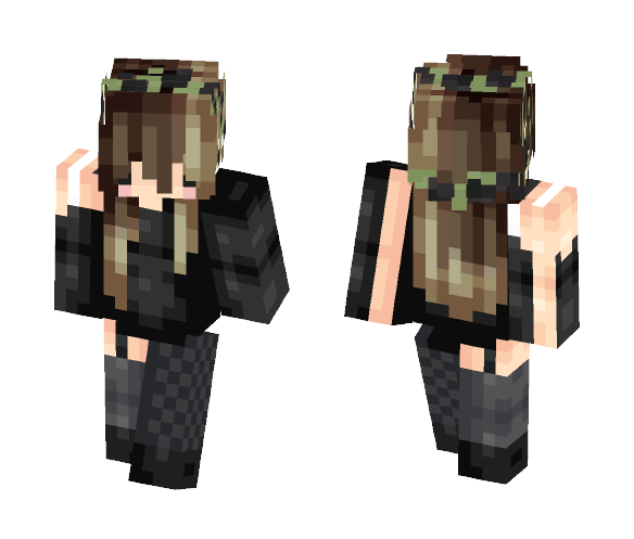 MORE DEARKNESS ♥ - Female Minecraft Skins - image 1