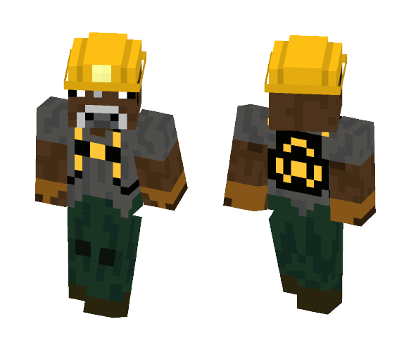 cow miner - Male Minecraft Skins - image 1