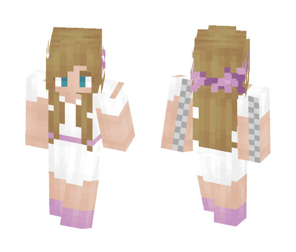 [Request] White Dress - Female Minecraft Skins - image 1