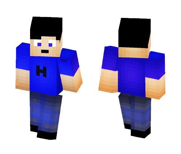 HazimGamer Shirt Skin (New One) - Male Minecraft Skins - image 1