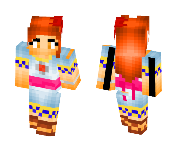 Marin Zelda Link's Awakening - Female Minecraft Skins - image 1