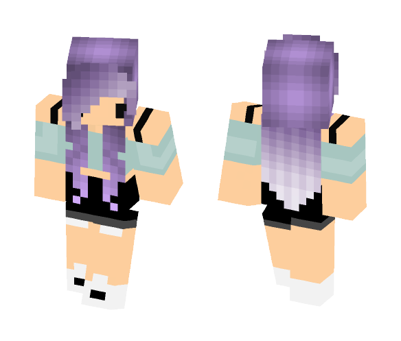 Chibi Summer Outfit - Female Minecraft Skins - image 1