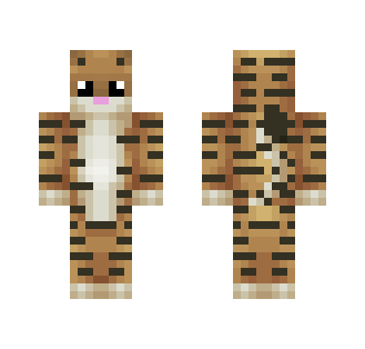Cute brown tiger