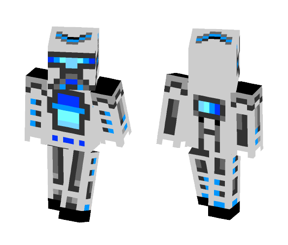 Bluebot 50000000 - Male Minecraft Skins - image 1