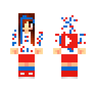 Forth Of July (for Dollastic) - Female Minecraft Skins - image 2