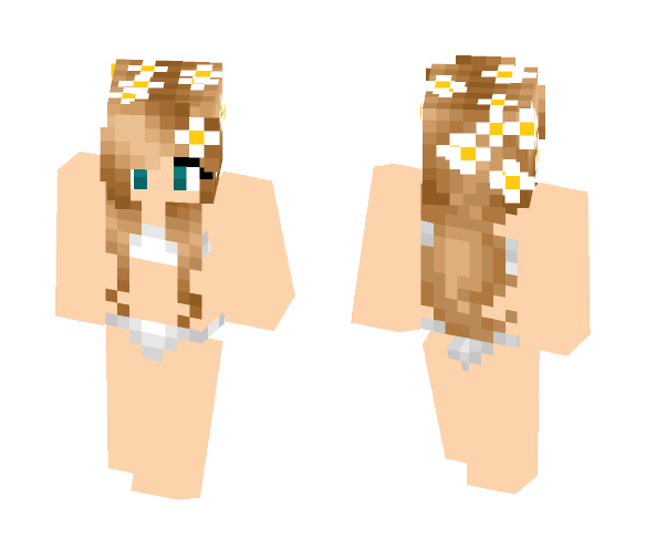 Bikini Girl - Girl Minecraft Skins - image 1. Download Free Bikini Girl Ski...