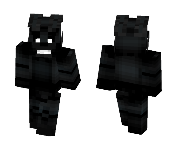 POPGOES - Black Rabbit - Male Minecraft Skins - image 1