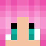 Teal and Pink Summer Girl - Girl Minecraft Skins - image 3