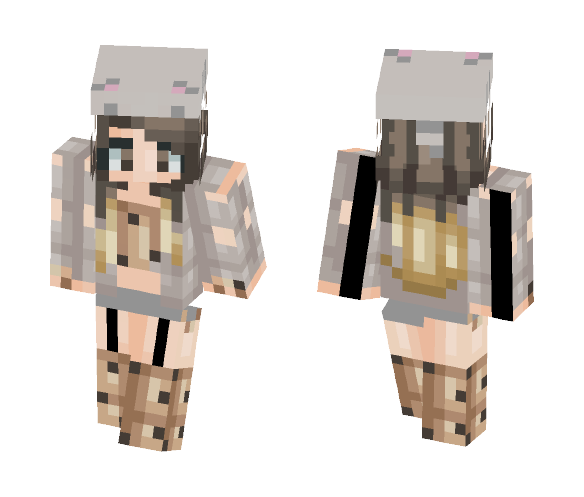Cookie Pusheen (alex ) - Female Minecraft Skins - image 1
