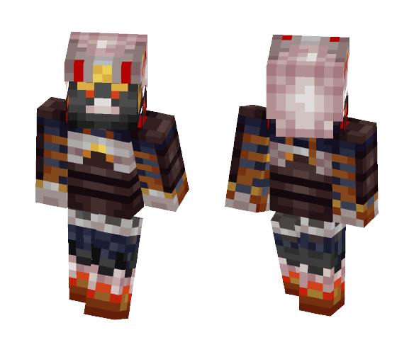 Armoured Shogun - Male Minecraft Skins - image 1