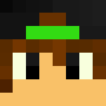 Green Creeper hoodie guy - Male Minecraft Skins - image 3