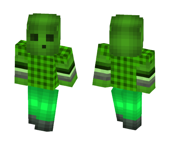 Slime Man v2 - Male Minecraft Skins - image 1