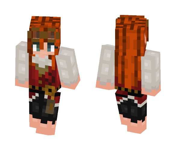 ~steampunk~ kind of.. - Female Minecraft Skins - image 1