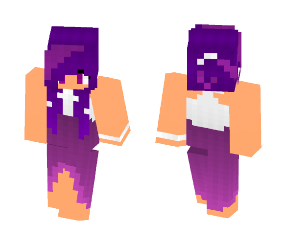 Girl with a dress - Girl Minecraft Skins - image 1