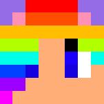 Cat girl (Rainbow) - Cat Minecraft Skins - image 3