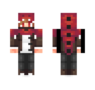 (Fire Wyvern Slayer) - Male Minecraft Skins - image 2