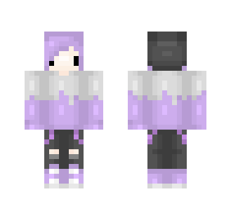 Pastel goth Elf (male alex) - Male Minecraft Skins - image 2