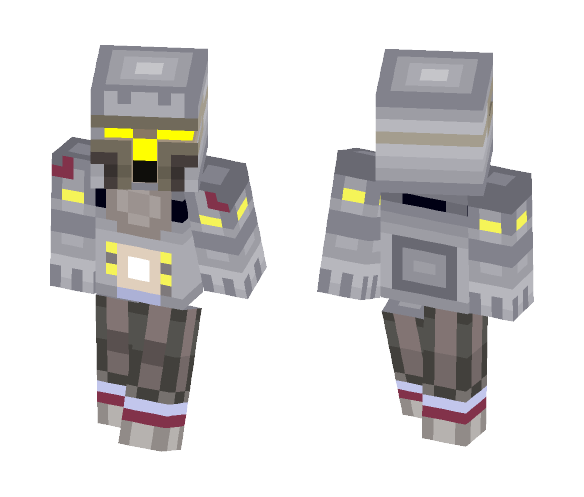 Reinhardt (Overwatch) - Male Minecraft Skins - image 1