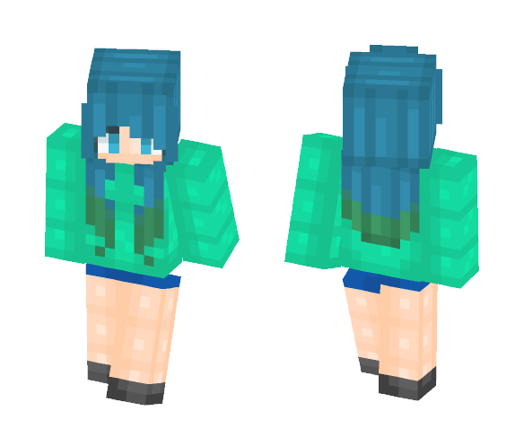 A Very Green Forest - Female Minecraft Skins - image 1