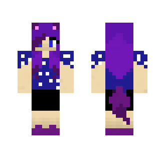 Jakky the Purple Fox - Female Minecraft Skins - image 2