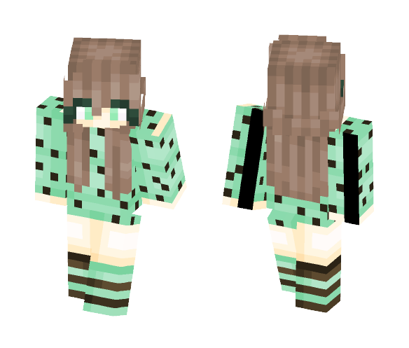 Choc Minty - Female Minecraft Skins - image 1