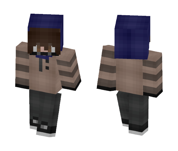 Hooded - Male Minecraft Skins - image 1