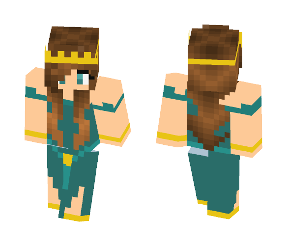Swag Queen - Female Minecraft Skins - image 1