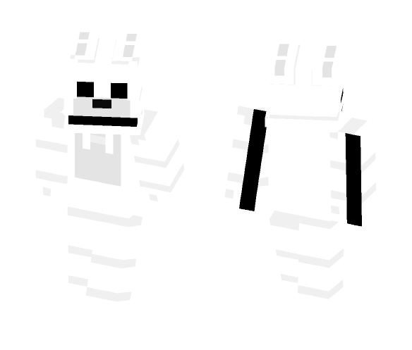 FNaFWorld WhiteRabbit - Interchangeable Minecraft Skins - image 1