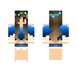 Ocean Wave Girl - Girl Minecraft Skins - image 2