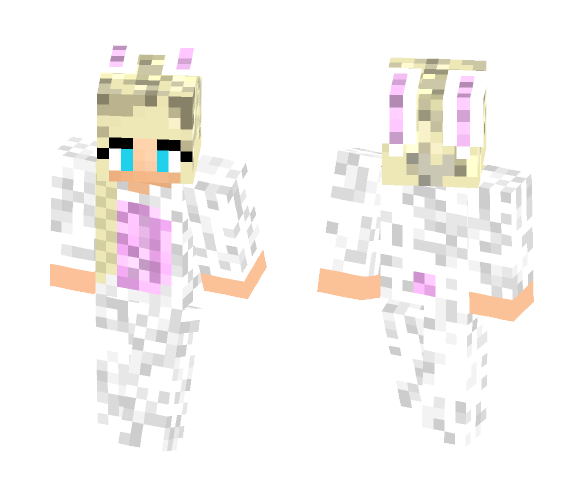 Bunny Costume - Female Minecraft Skins - image 1
