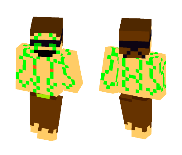Demon Hunter - Male Minecraft Skins - image 1
