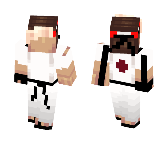 Karate Gord - Male Minecraft Skins - image 1