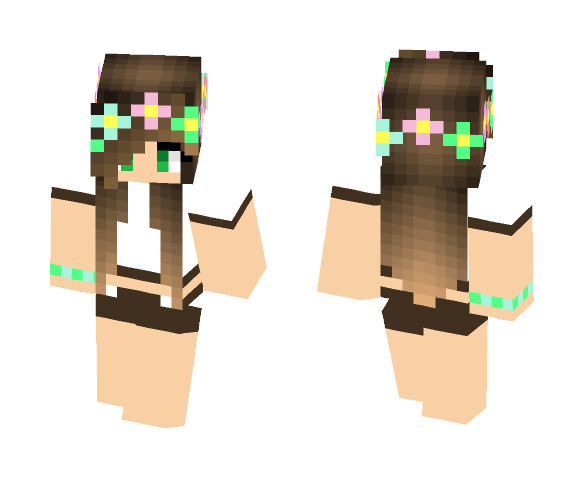 Summer Look - Female Minecraft Skins - image 1