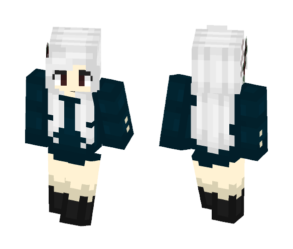 mysterious girl - Girl Minecraft Skins - image 1