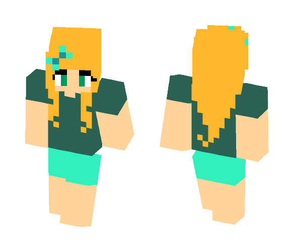 Classic Summer gal - Female Minecraft Skins - image 1