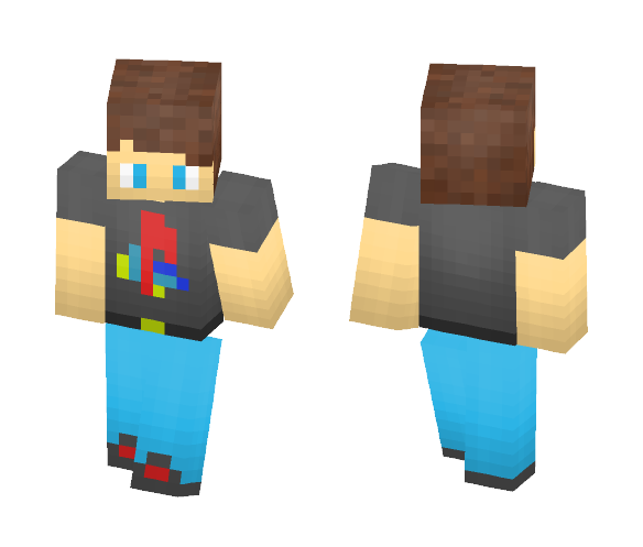 PS1 fan - Male Minecraft Skins - image 1