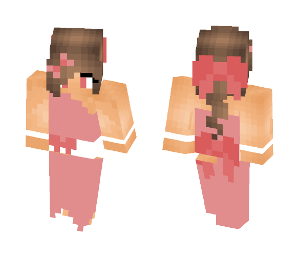Me with Ribbon - Female Minecraft Skins - image 1