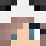 Blue Panda Girl - Girl Minecraft Skins - image 3