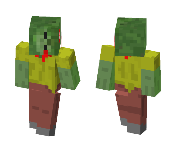 Zombie with two skins - Male Minecraft Skins - image 1